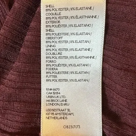 Free People Calla Midi Maxi Dress in Plum Combo Size XL Edgy Floral 90s Bohemian - Picture 14 of 15